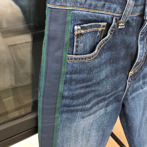 Veronica Beard side stripe jean. - Picture 3 of 3